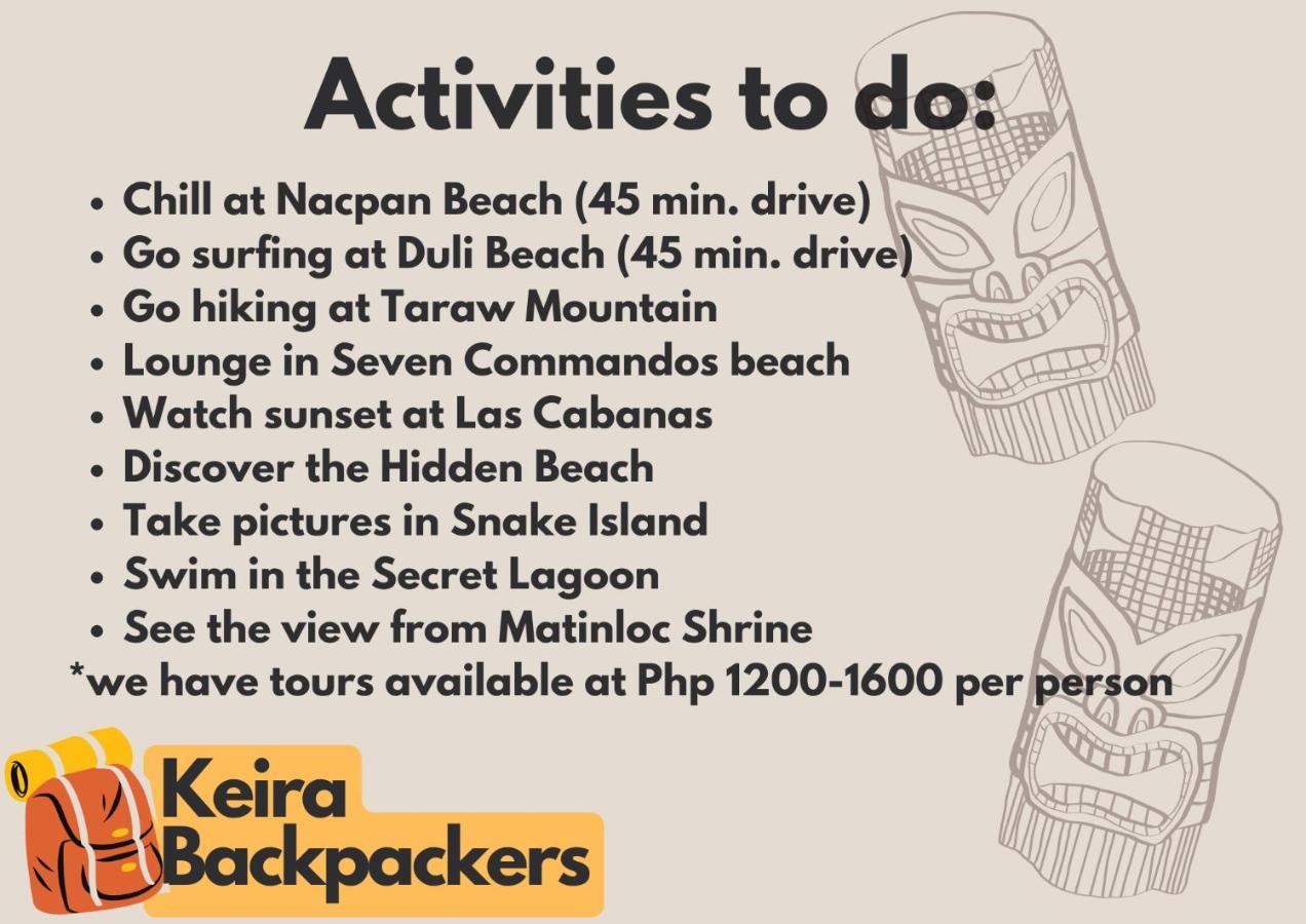 ホテル Keira Backpackers エルニド エクステリア 写真